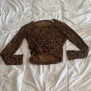 Cheetah print shirt